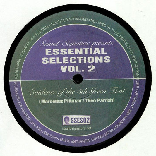 Theo Parrish / Marcellus Pittman : Essential Selections Vol. 2 (12", RE)