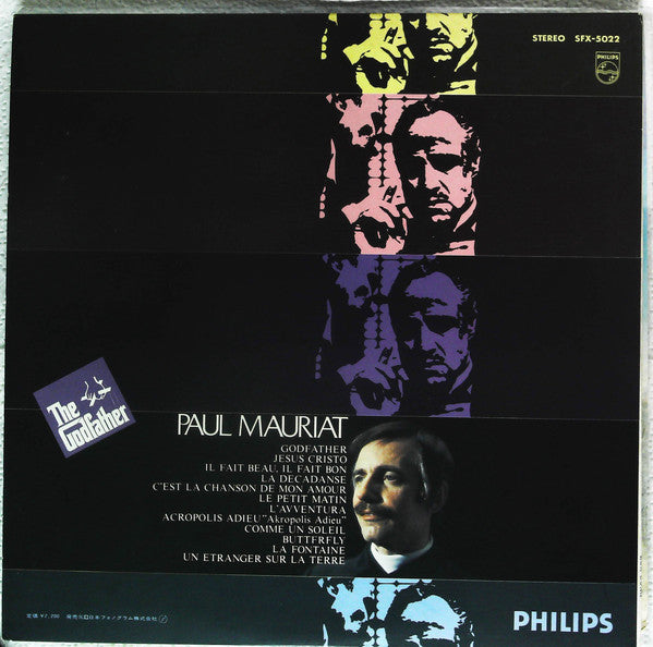 Paul Mauriat : The Godfather (LP, Album, Gat)