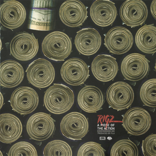 Rigz (2) Produced By Flu* : A Piece Of The Action  (12", EP, Ltd, Oli)