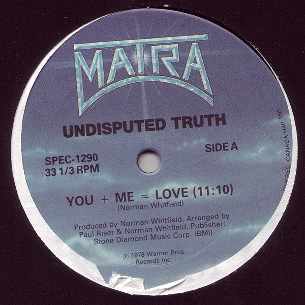 Various : You + Me = Love / Wear It Out / Le Spank (12")