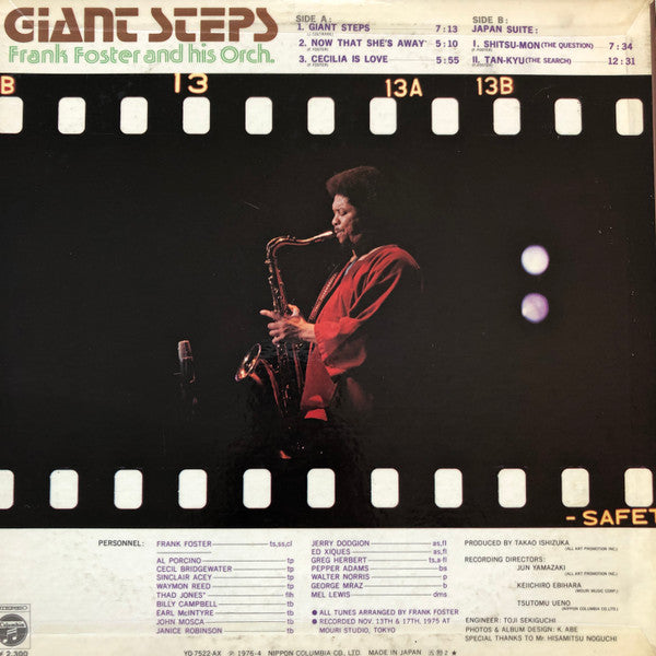 Frank Foster And His Orch.* : Giant Steps (LP, Album)