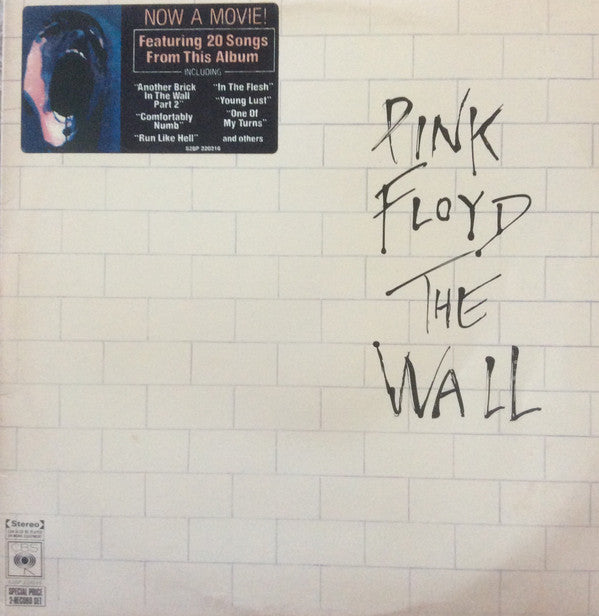 Pink Floyd : The Wall (2xLP, Album, Gat)