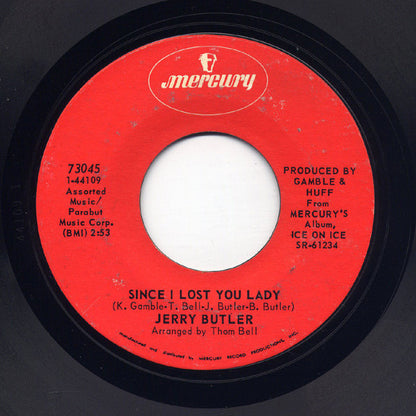 Jerry Butler : I Could Write A Book / Since I Lost You Lady (7", Mono, Styrene, Mer)