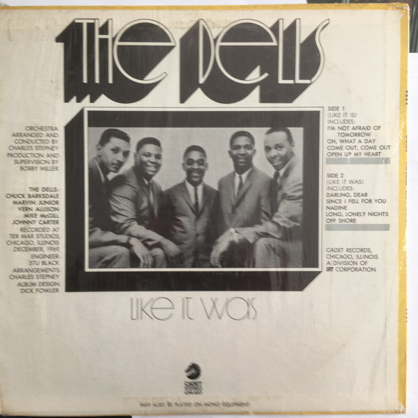 The Dells : Like It Is Like It Was (LP, Album)
