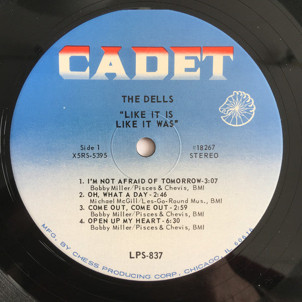 The Dells : Like It Is Like It Was (LP, Album)