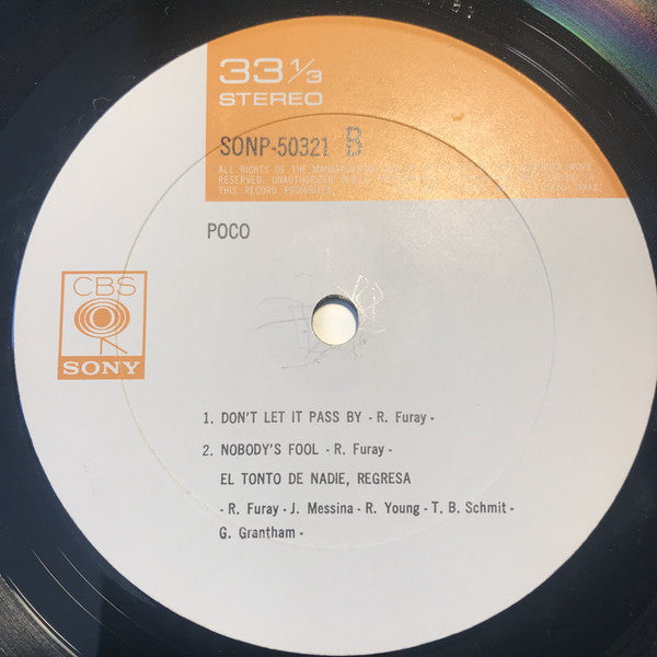 Poco (3) : Poco (LP, Album)