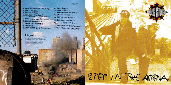Gang Starr : Step In The Arena (CD, Album, RE)