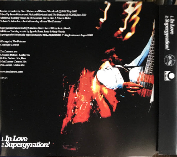 The Datsuns : In Love (CD, Single)