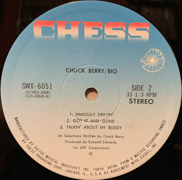 Chuck Berry : Bio (LP, Album, Gat)