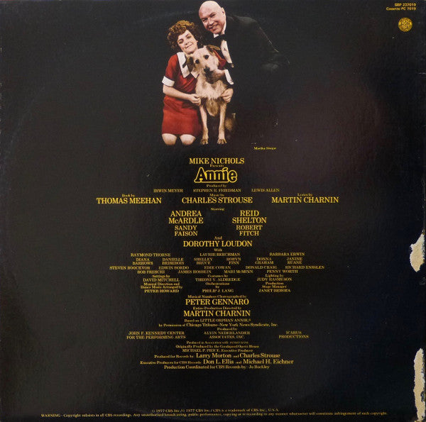 Original Cast* : Annie (A New Musical) (LP, Gat)