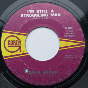 Edwin Starr : I'm Still A Struggling Man (7", Single, Styrene, Mon)