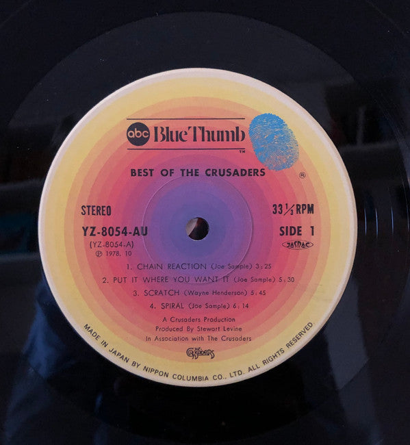 The Crusaders : Best Of The Crusaders (LP, Comp)