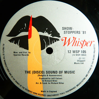 Show-Stoppers '81 : The (Disco) Sound Of Music / The Sound Of Rapping (12", Single)