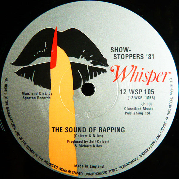 Show-Stoppers '81 : The (Disco) Sound Of Music / The Sound Of Rapping (12", Single)