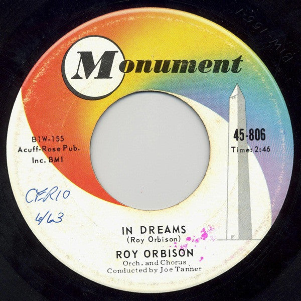 Roy Orbison : In Dreams (7", Single)