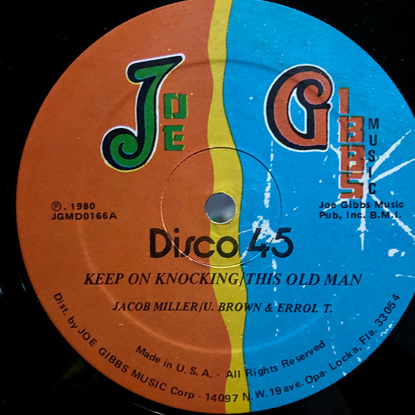 Jacob Miller, U.Brown*, Errol T.* : Keep On Knocking / This Old Man (12")