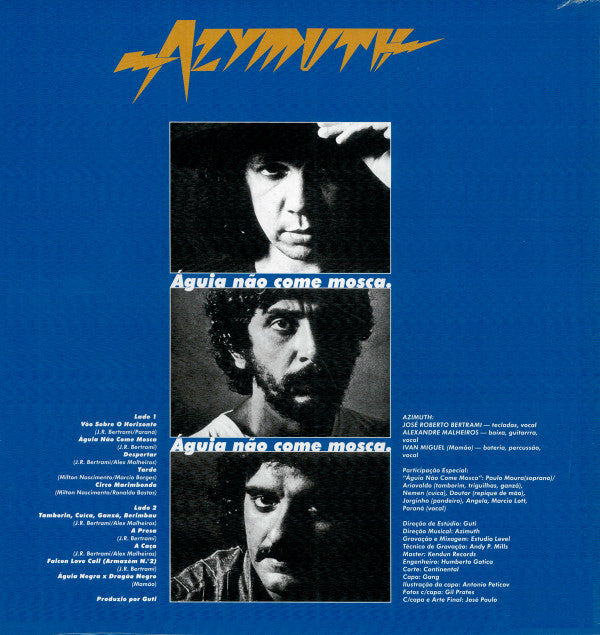 Azymuth : Águia Não Come Mosca (LP, Album, RE)