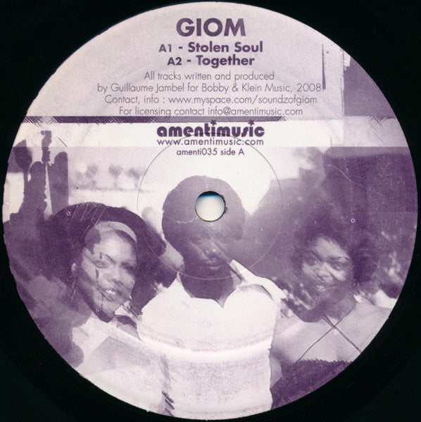 Giom : Stolen Soul (12", EP)