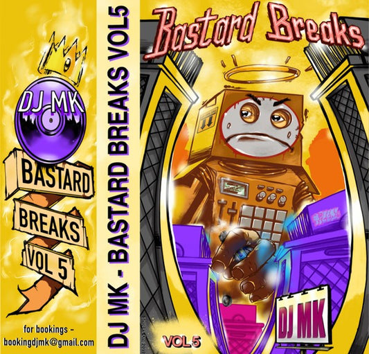 DJ MK : Bastard Breaks Vol.5 (Cass, Mixed)