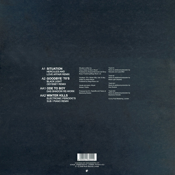 Yazoo : Reconnected EP (12", EP)
