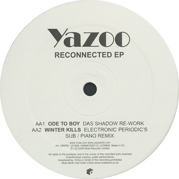 Yazoo : Reconnected EP (12", EP)