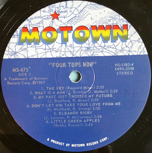 Four Tops : Four Tops Now! (LP, Album)