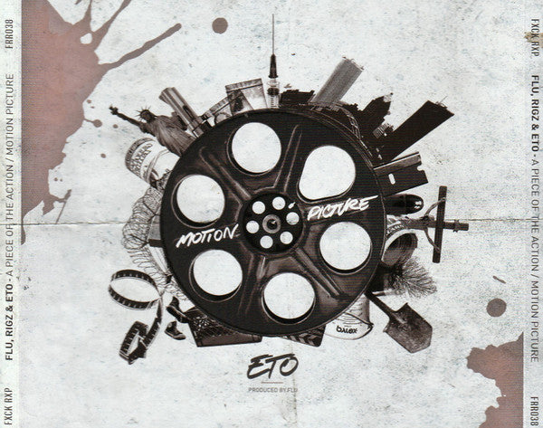 Rigz (2) / Eto (8) Produced By Flu* : A Piece Of The Action / Motion Picture (CD, EP)