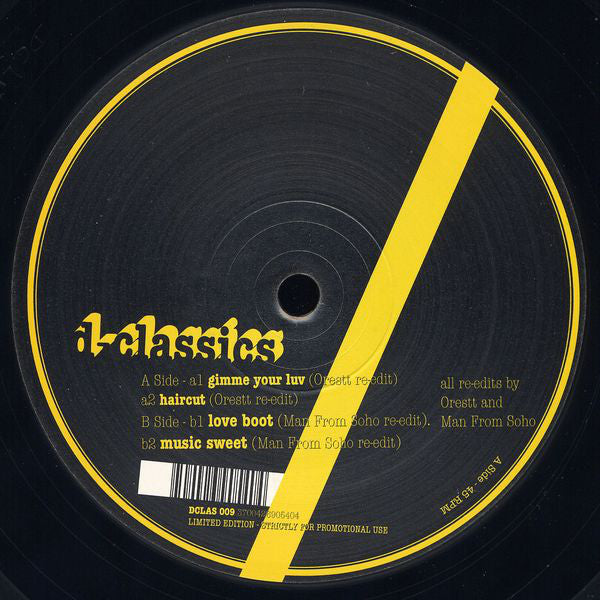 Unknown Artist : Gimme Your Luv (12")
