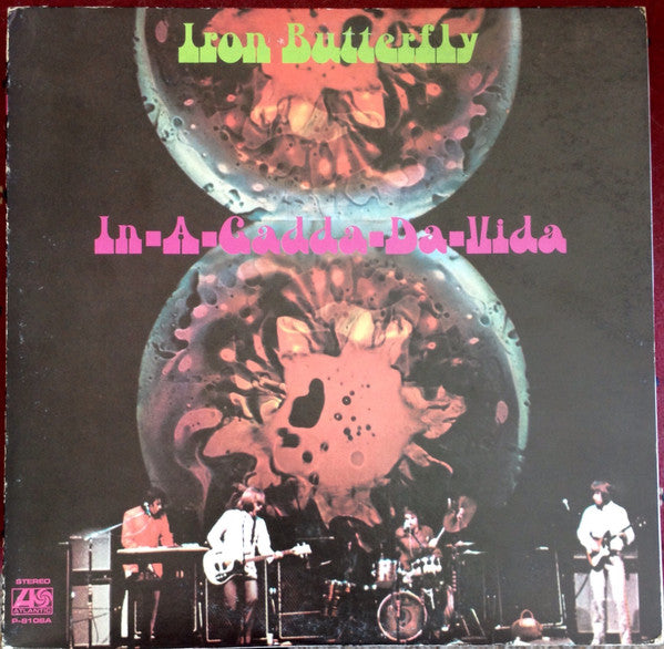 Iron Butterfly : In-A-Gadda-Da-Vida (LP, Album, RE)