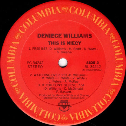 Deniece Williams : This Is Niecy (LP, Album)