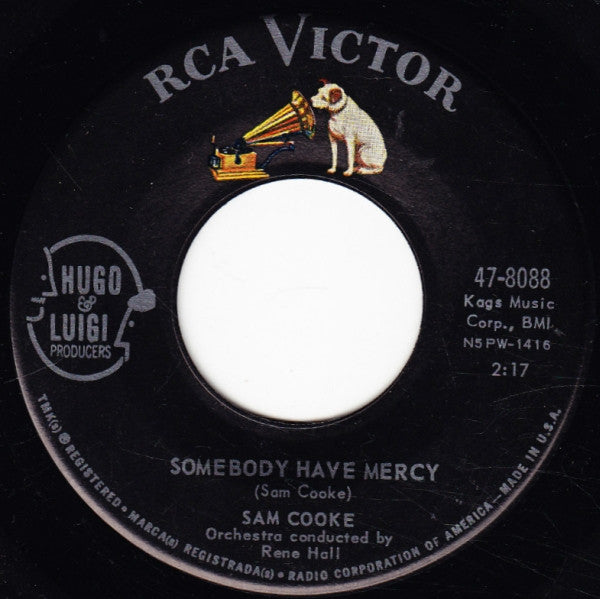 Sam Cooke : Nothing Can Change This Love / Somebody Have Mercy (7", Single, Ind)