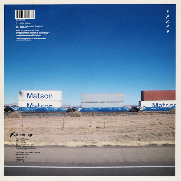 Shur-I-Kan : Letting You Down EP (12", EP)