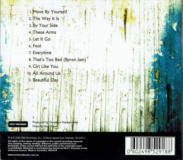 Donavon Frankenreiter : Move By Yourself (CD, Album, Dig)