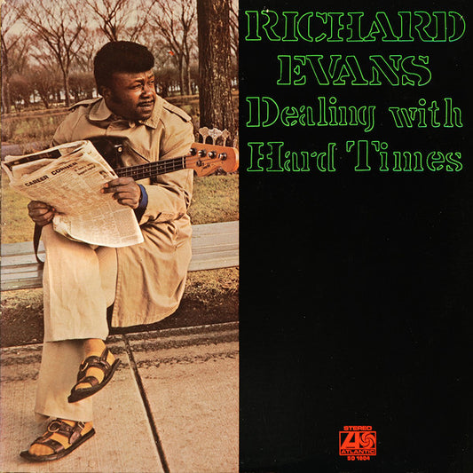 Richard Evans (2) : Dealing With Hard Times (LP, Album, MO )
