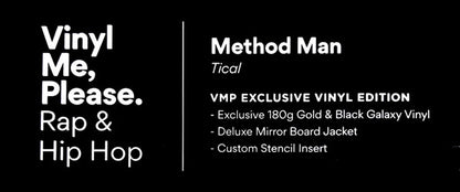 Method Man : Tical (LP, Album, Club, RE, Gol)