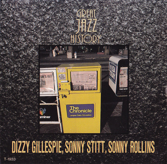 Dizzy Gillespie / Sonny Stitt / Sonny Rollins : Great Jazz History: Sonny Side Up (CD, Album, RE, RM)
