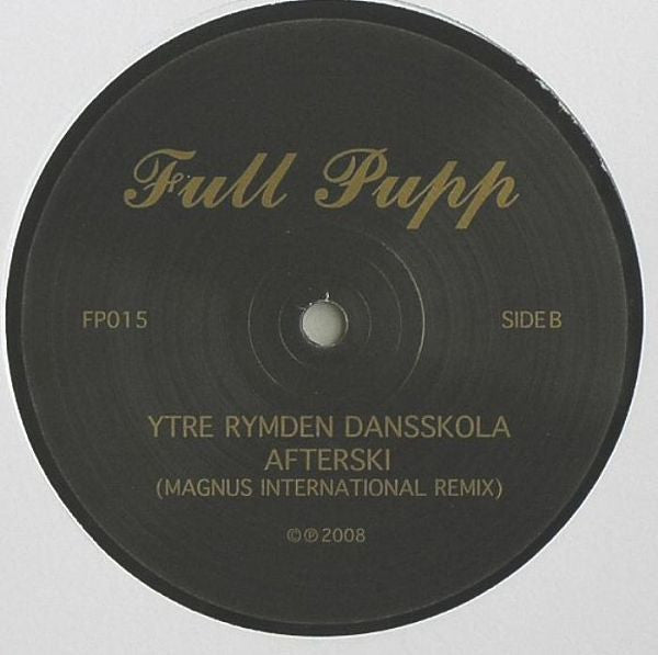 Ytre Rymden Dansskola : Afterski (12")