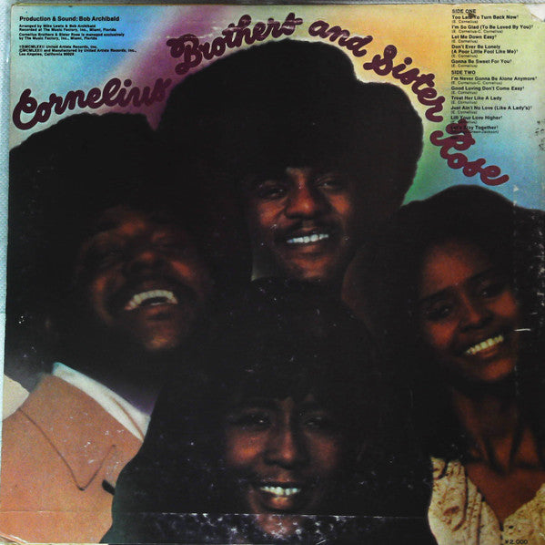 Cornelius Brothers And Sister Rose* : Cornelius Brothers And Sister Rose (LP, Album)