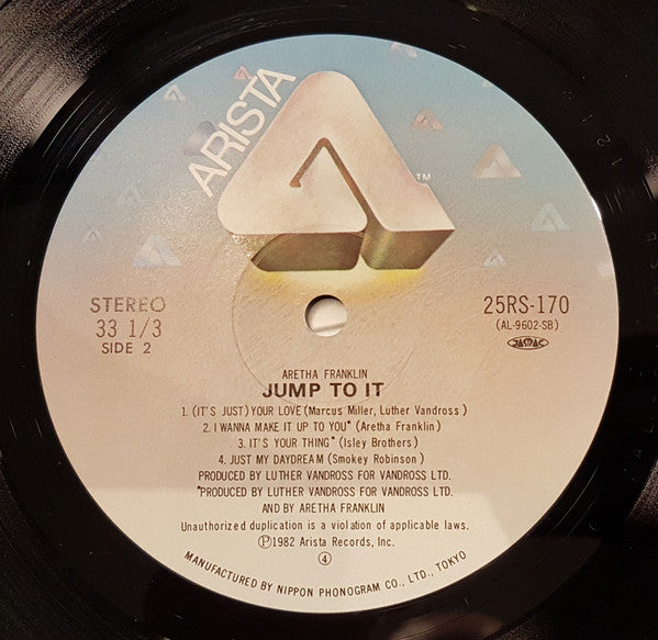 Aretha Franklin : Jump To It (LP, Album)