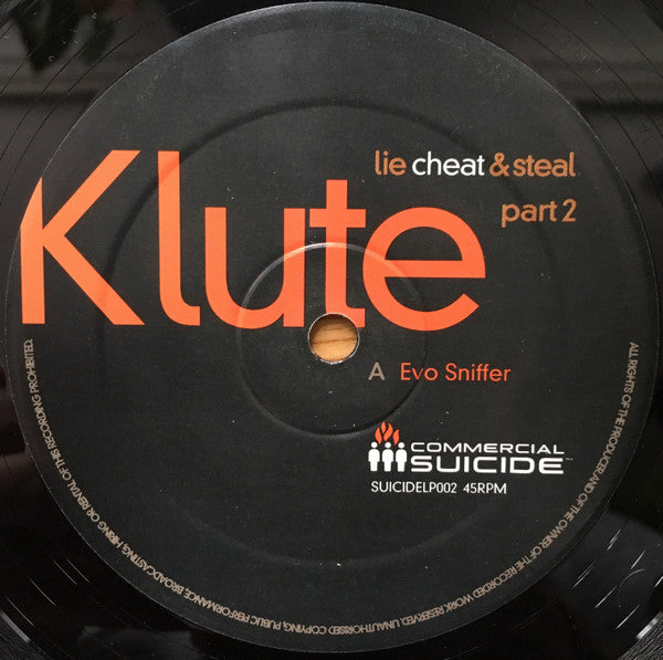 Klute : Lie Cheat And Steal Part 2 (2x12", Album)