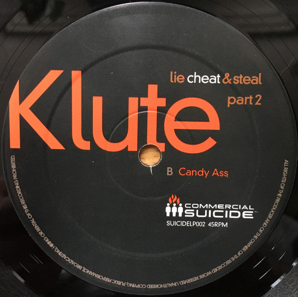 Klute : Lie Cheat And Steal Part 2 (2x12", Album)