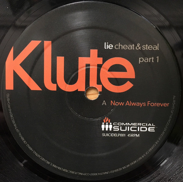 Klute : Lie Cheat And Steal Part 1 (2x12", Album)