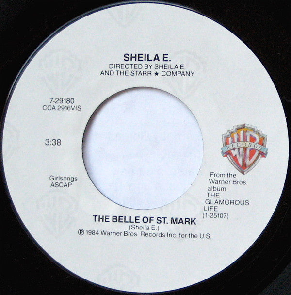 Sheila E. : The Belle Of St. Mark (7", Single)