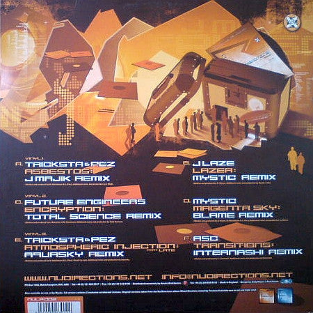 Various : Remixed Emotions LP (3x12")