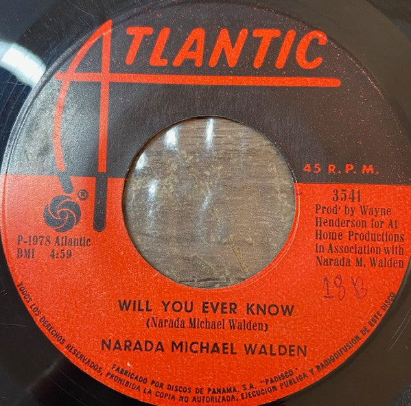 Narada Michael Walden : I Don't Want Nobody Else (To Dance With You) (7", Single)