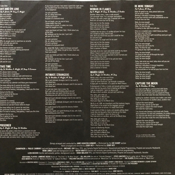 Champaign : Woman In Flames (LP, Album, Car)