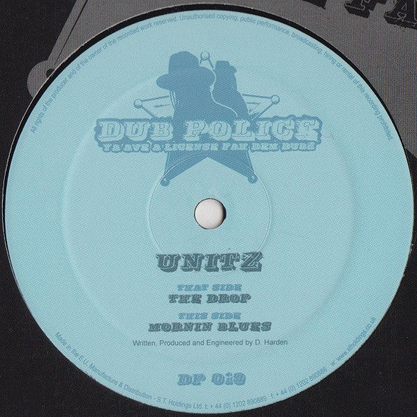 Unitz : The Drop / Mornin Blues (12", EP)