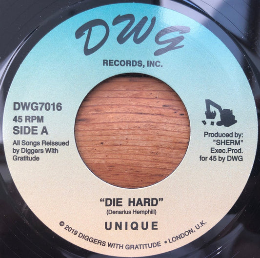 Unique (9) : Die Hard  (7", RE)