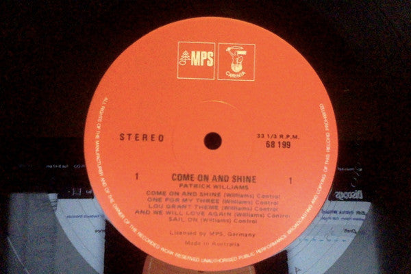 Patrick Williams : Come On And Shine (LP, Album)