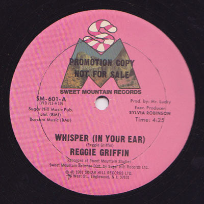 Reggie Griffin : Whisper (In Your Ear) / B Mice Elf (12", Promo)